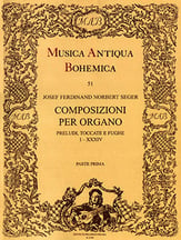 Composizioni per organo I Organ sheet music cover